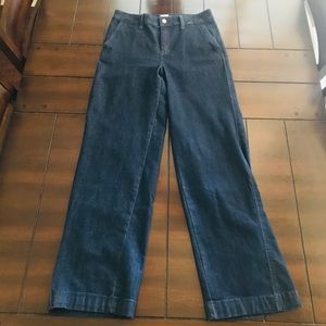 Stretch, Wide Leg Jeans